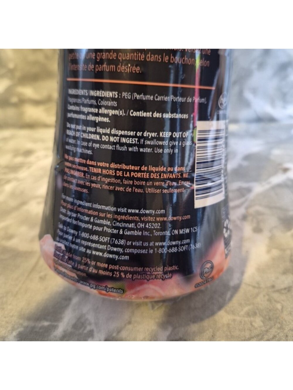 Downy Infusions Bliss Sparkling Amber & Rose Scent Booster Beads~24 Oz 1.5 Lb - Picture 7 of 7